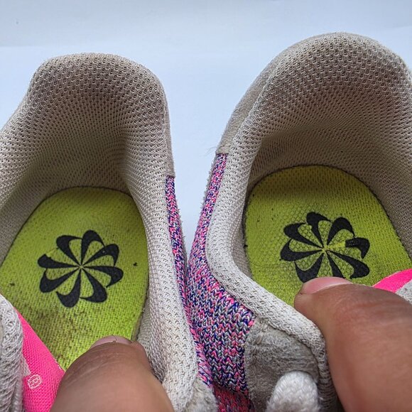 Nike Air Force 1 Crater Knit Pink Purple Fuchsia Glow Womens Size 6 Shoes - Picture 9 of 13